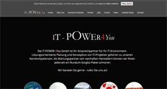 Desktop Screenshot of it-power4you.de